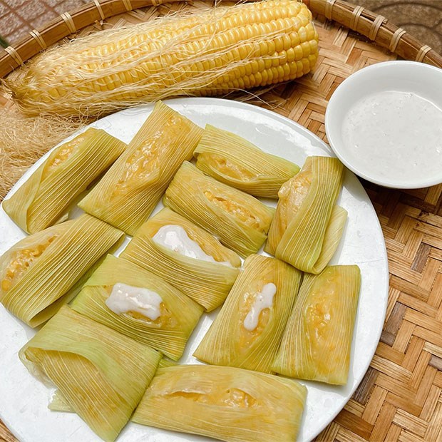 2 cách làm bánh bắp hấp nước cốt dừa dẻo dai thơm ngon đơn giản dễ làm