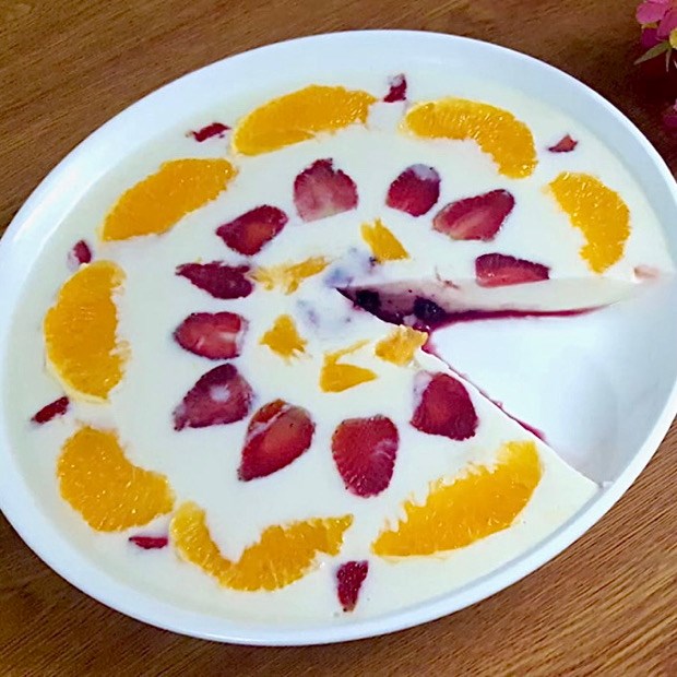 Cách làm sữa chua dẻo trái cây dẻo mịn tươi mát cực ngon