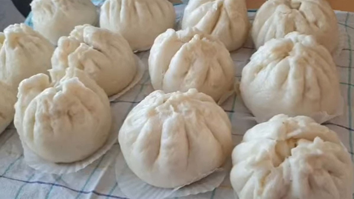 Bánh bao nhân thịt miến