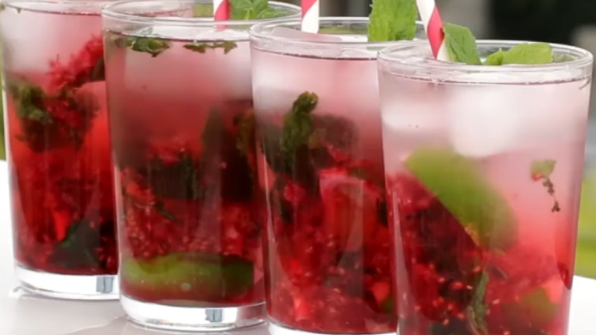 Mojito phúc bồn tử