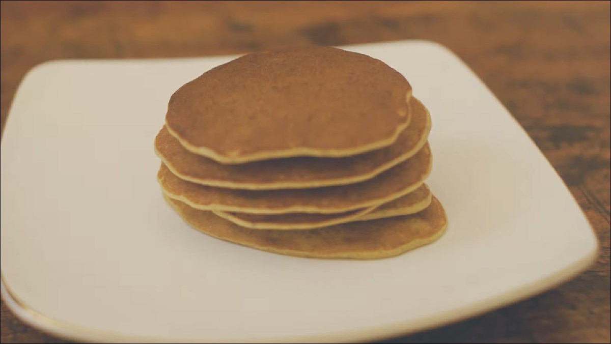 Pancake yến mạch chuối