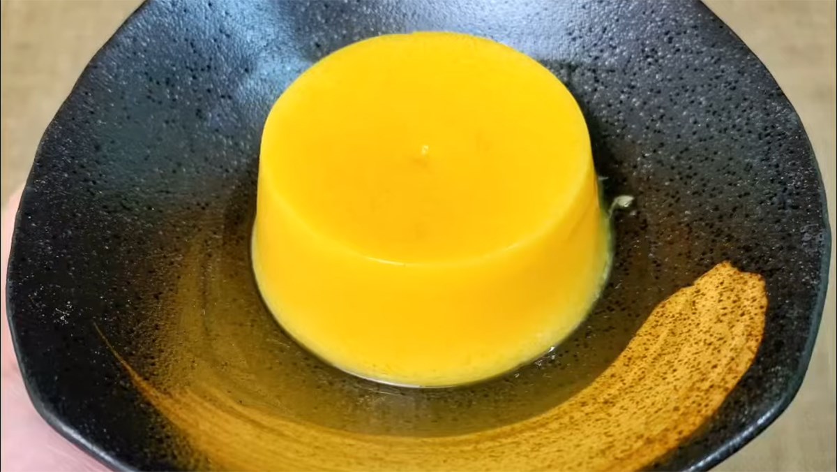 Pudding trứng bằng bột pudding