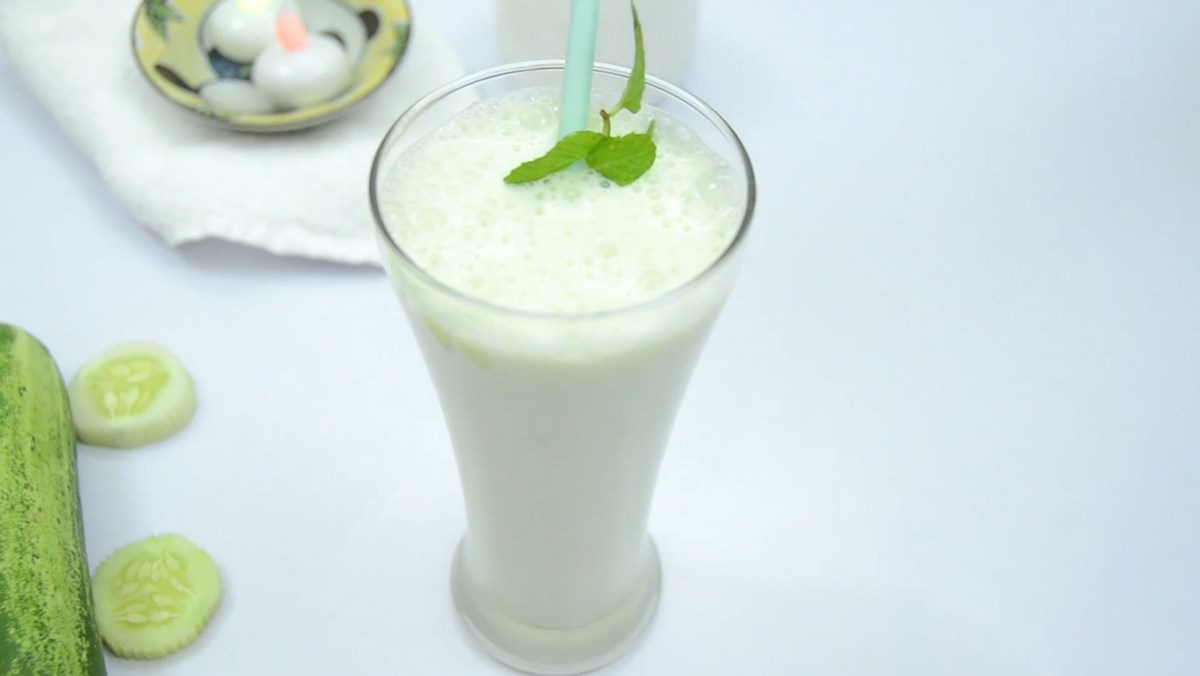 Sinh tố dưa leo sữa chua