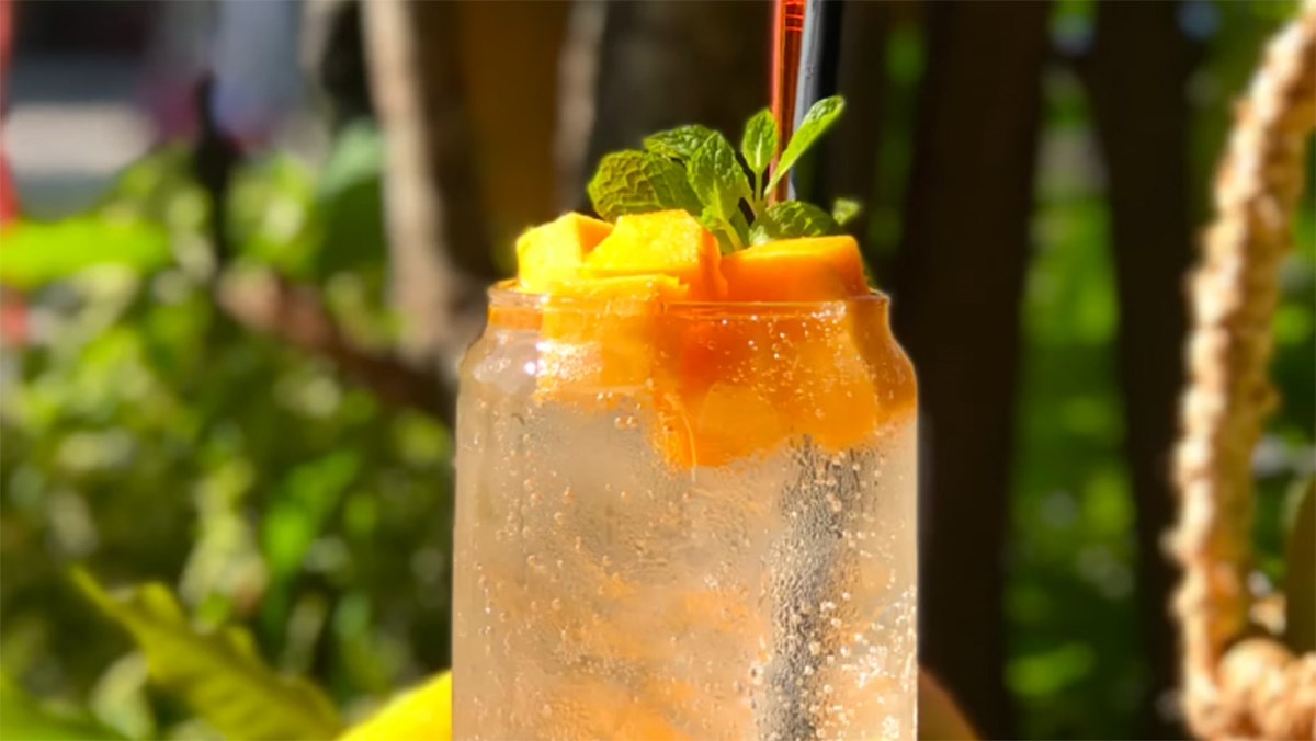 3 cách làm soda xoài - mango soda ngọt thanh tươi mát đánh bay ngày nóng