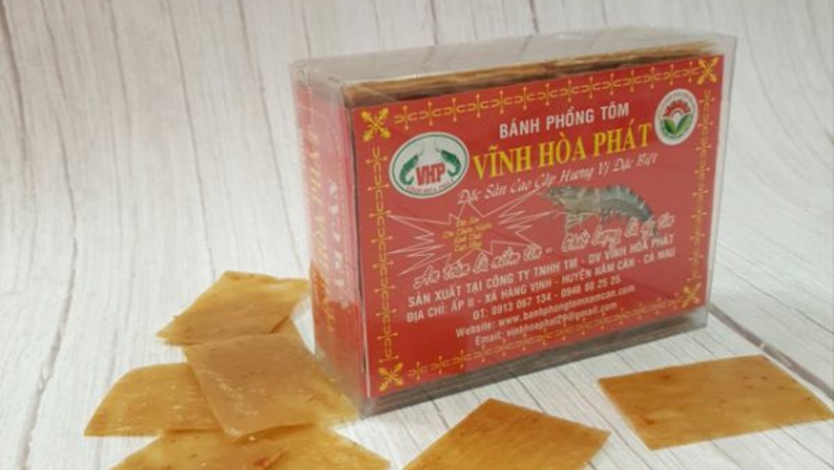 Bánh phồng tôm Vĩnh Hòa Phát