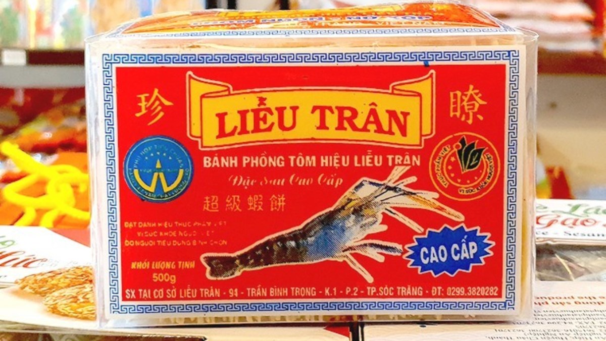 Bánh phồng tôm Liễu Trân