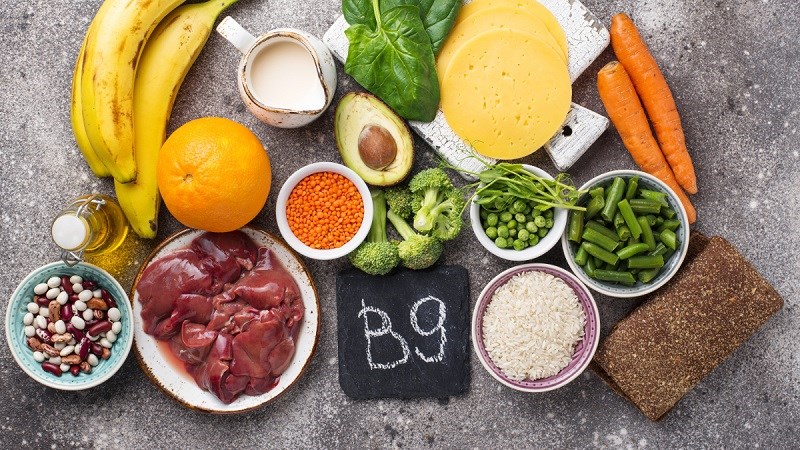 Thực phẩm chứa vitamin B9