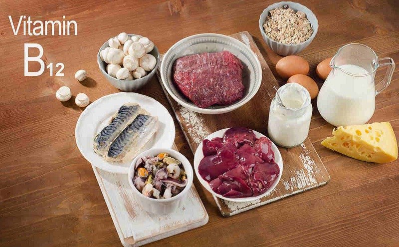 hực phẩm chứa vitamin B12