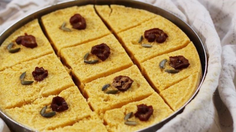 Hobaktteok (bánh bí ngô)