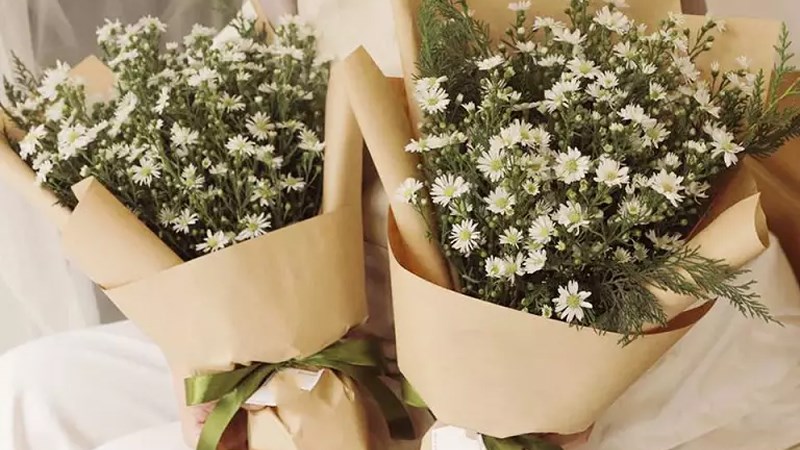 Giấy báo gói hoa