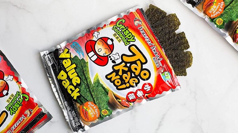 Tao Kaei Noi Spicy Seaweed
