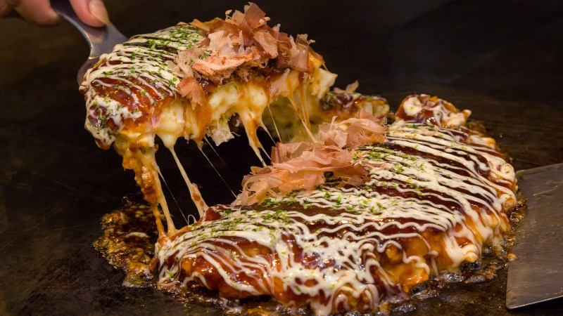 Okonomiyaki - Bánh xèo Nhật