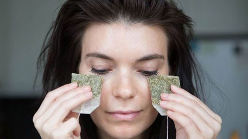 Túi trà giúp dưỡng da