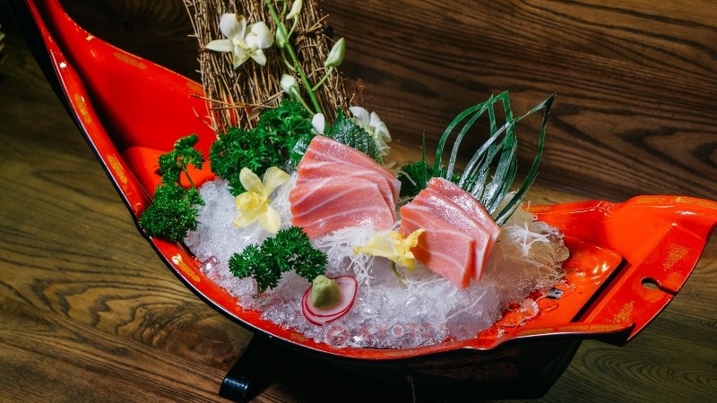 Cá Thu sashimi