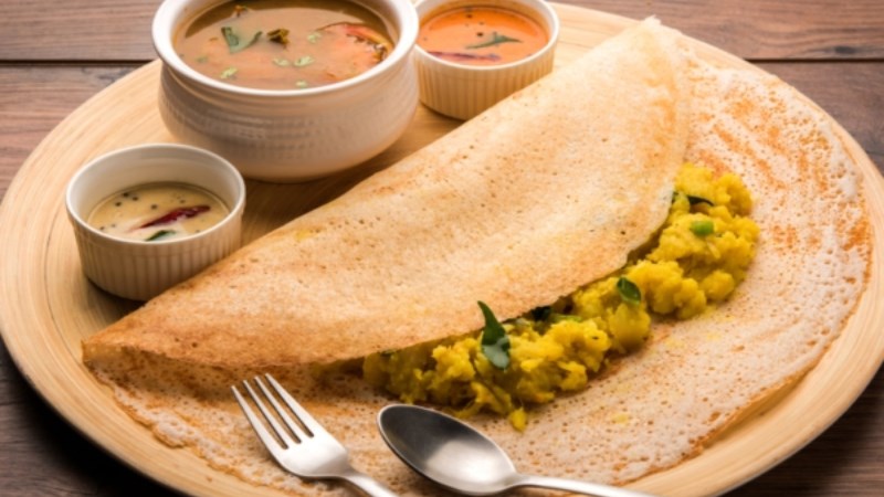 Masala Dosa Ấn Độ