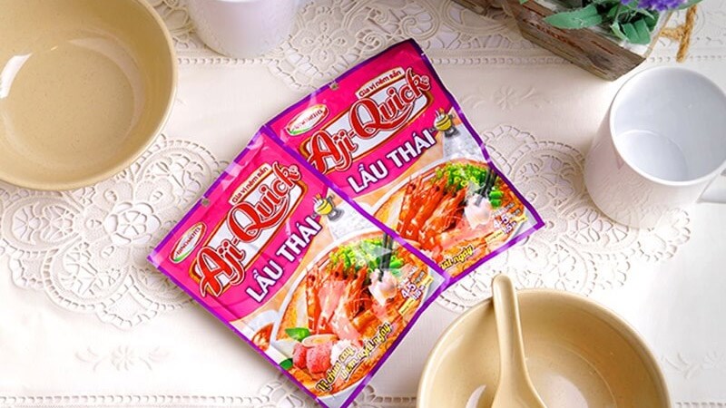 Gia vị lẩu Thái Aji Quick