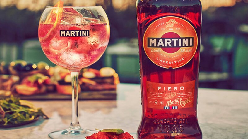 Nguyên liệu và hương vị rượu Martini