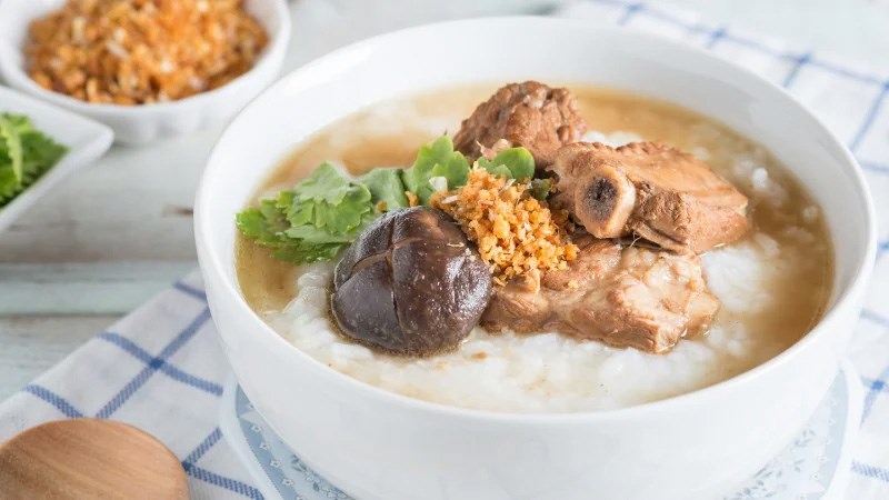 Cháo sườn