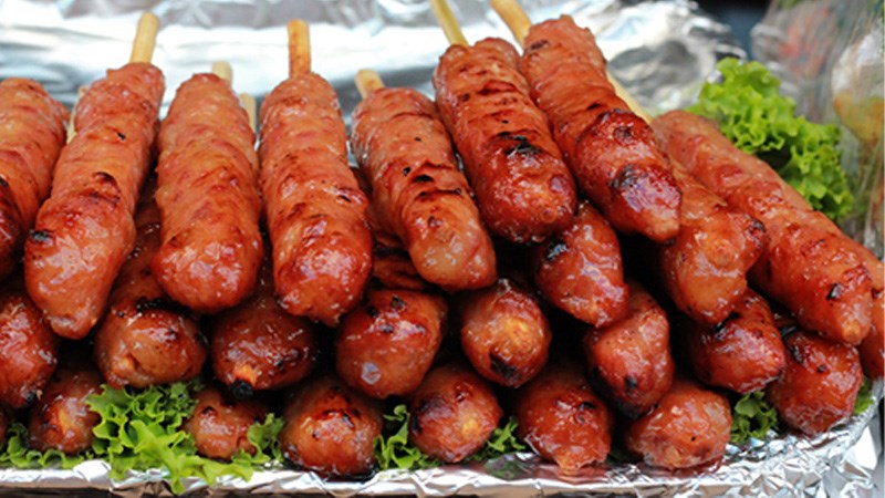 Nem chua nướng