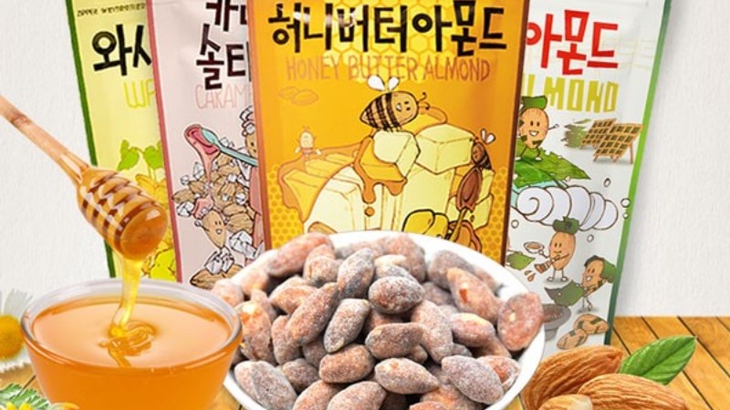 Hạnh nhân tẩm gia vị tôm hùm