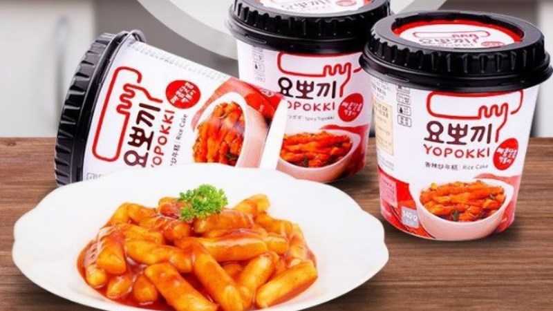 Bánh gạo cay Yopokki