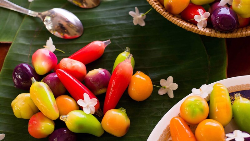 Bánh luk chup (bánh đậu xanh)