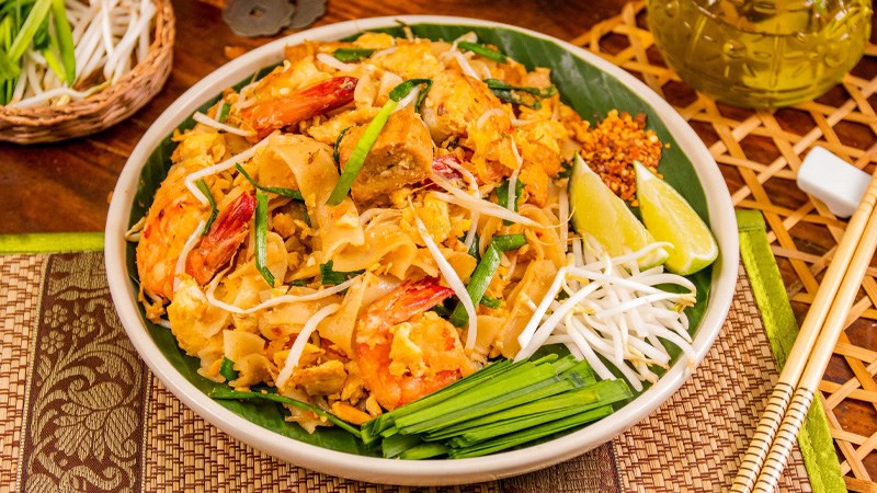 Pad Thái (Bún xào hay Phở xào kiểu Thái)