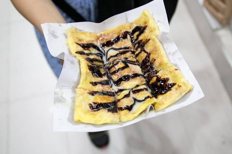 Món ăn vặt Prata ở Thái Lan
