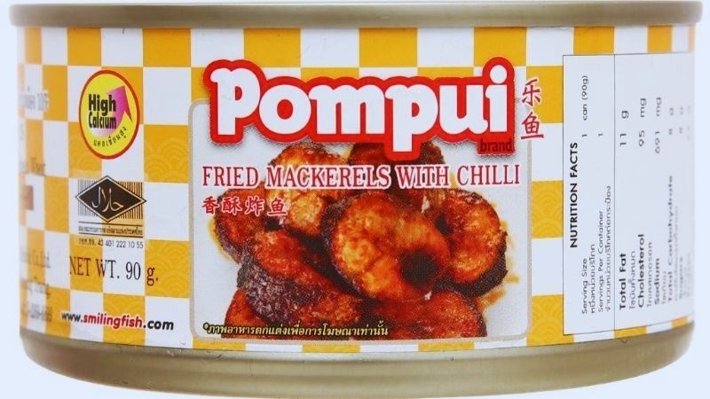 Cá hộp Pompui