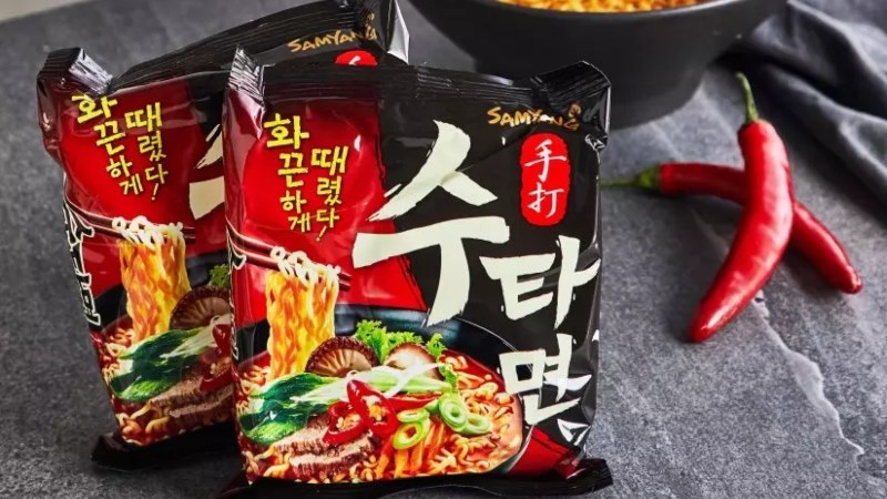 Mì Sutah bò cay Samyang