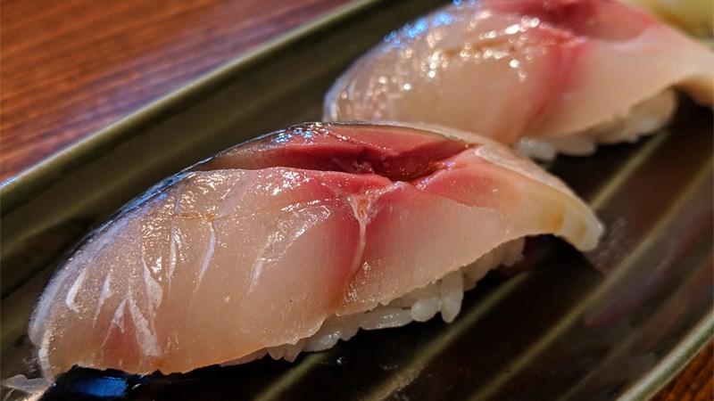 Sanma (sushi cá thu đao)