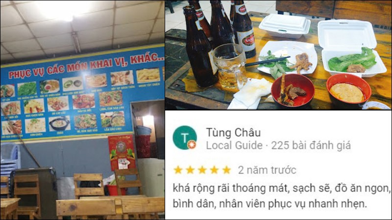 Không gian quán Quán Ốc Út Vân