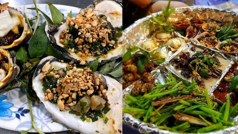 Món ăn quán Ốc Thảo