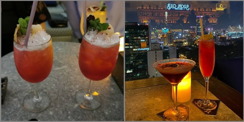 Thức uống ở Nhà hàng Social Club Rooftop