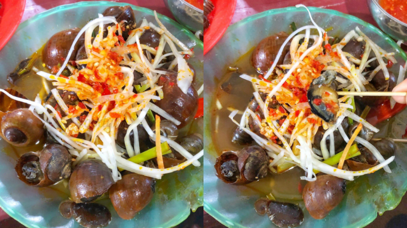 Ốc hút Chợ Bắc Mỹ An