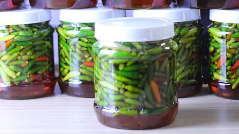 Ớt dầm Cầu Nhi
