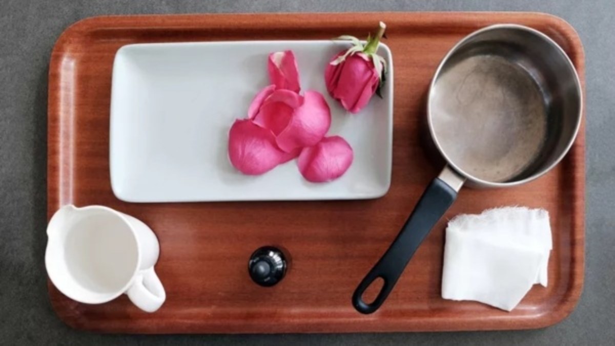 Nguyên liệu món ăn nước hoa handmade