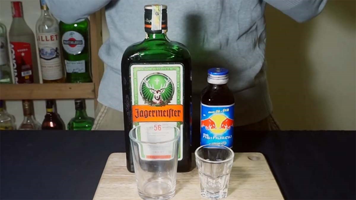 Nguyên liệu pha chế Jager Bomb