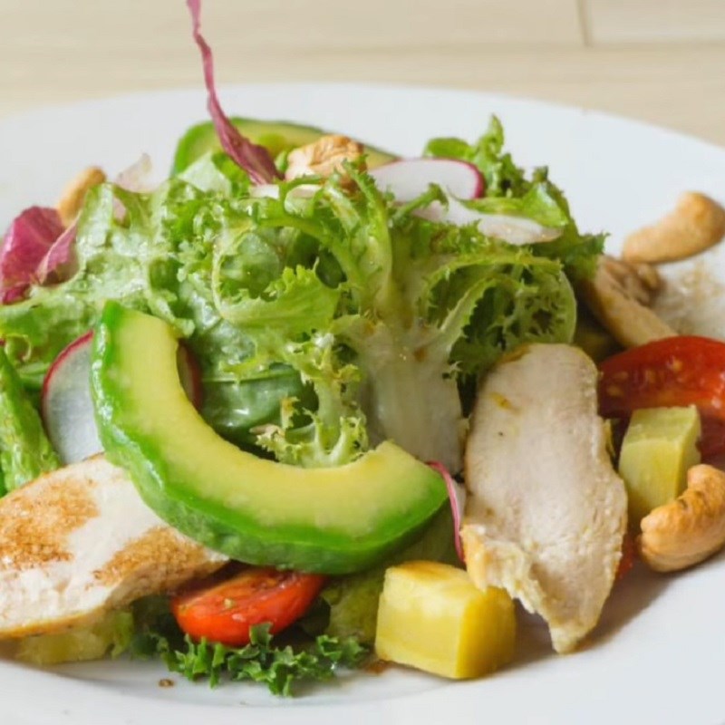 Bước 7 Thành phẩm Salad gà dầu giấm
