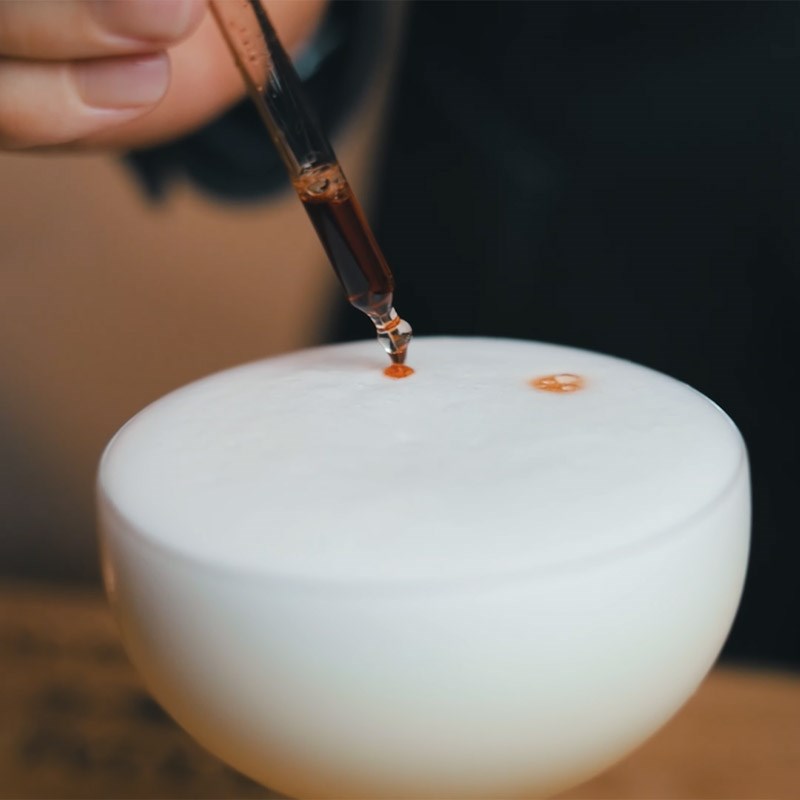 Bước 3  Hoàn trở nên  Pisco Sour loại Peru