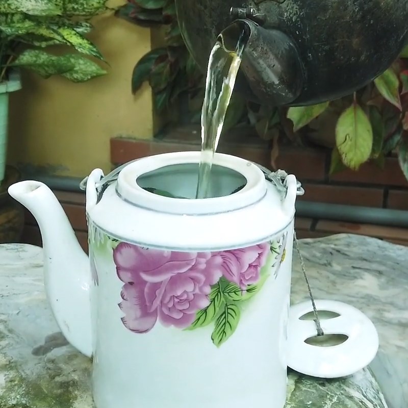 Bước 1 Ủ trà Trà tắc mật ong nha đam