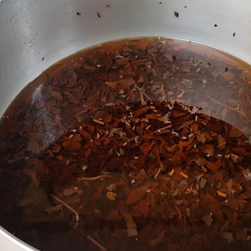 Bước 3 Pha trà sữa Trà sữa panna cotta