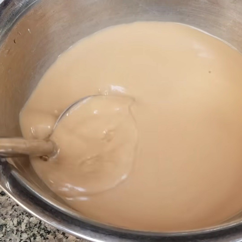 Bước 3 Pha trà sữa Trà sữa panna cotta
