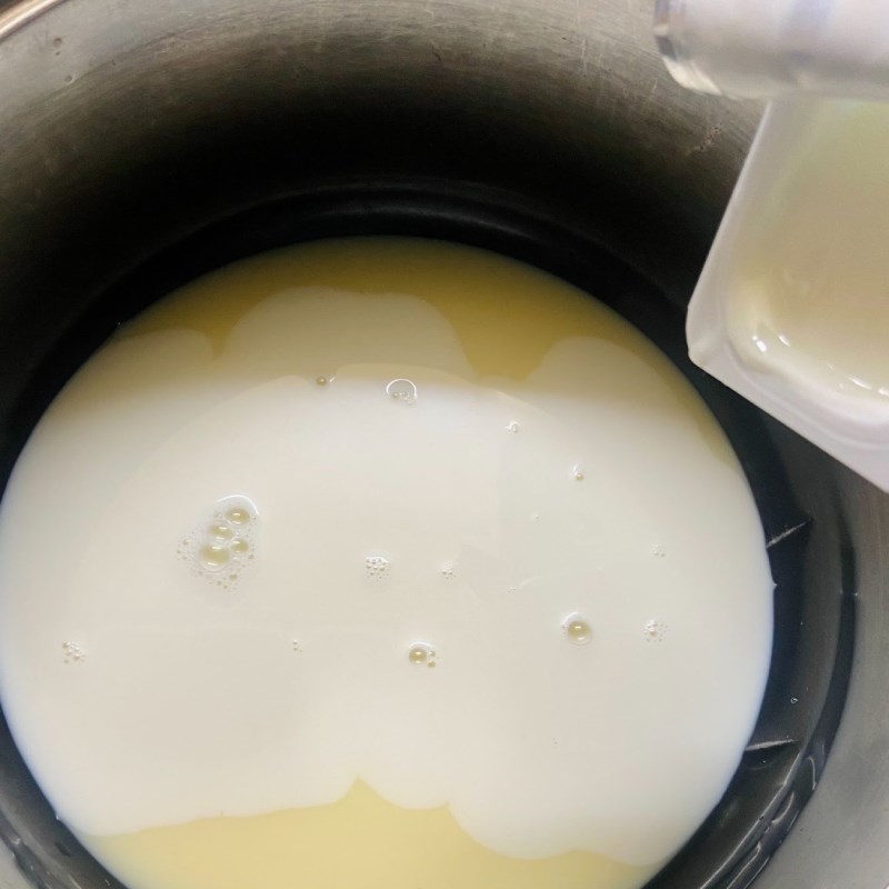 Bước 1 Sơ chế nguyên liệu Sữa chua - yaourt (công thức được chia sẻ từ người dùng)