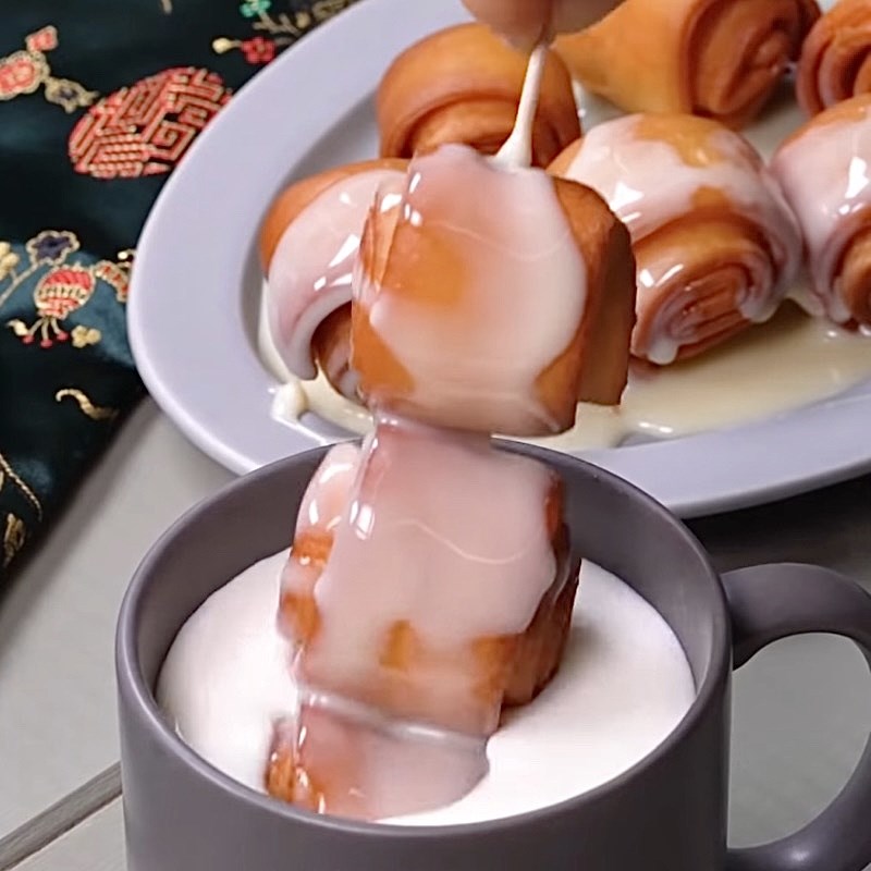 Bước 4 Thành phẩm Bánh bao sữa chiên