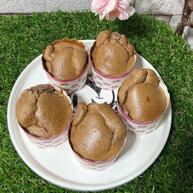 Bước 5 Thành phẩm Bánh cupcake cacao