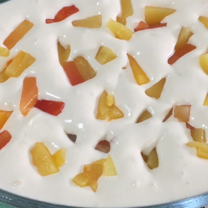 Bước 3 Đổ khuôn và làm đông Kem cocktail