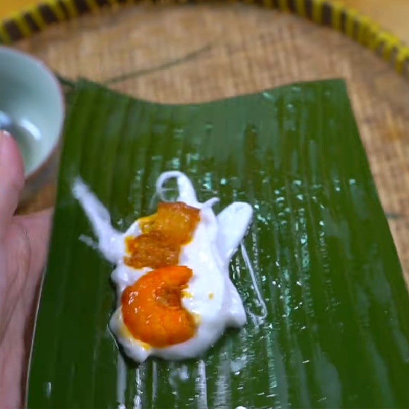 Bước 4 Gói bánh Bánh bột lọc lá chuối