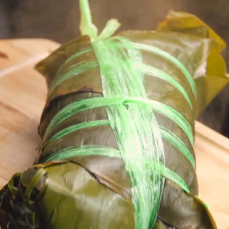 Bước 7 Hấp chả Chả lụa bằng máy xay sinh tố