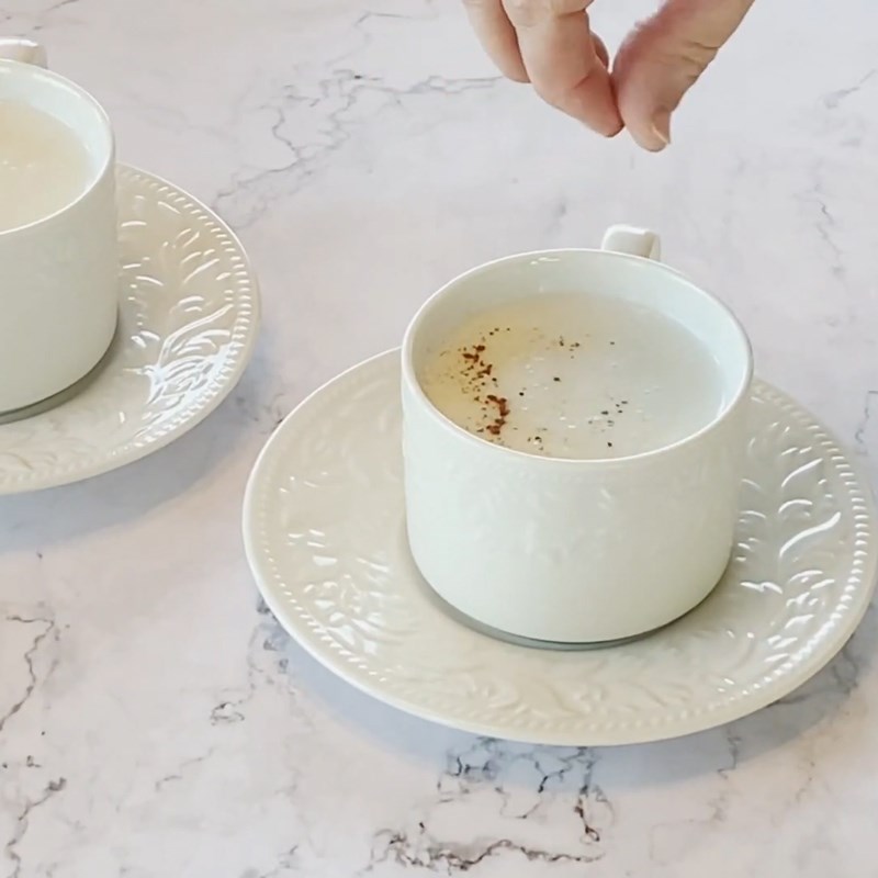 Bước 2 Hoàn thành Sữa quế